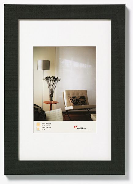 Deknudt Frames Cadre Photo - Noir - Bois - 40 x 60 cm passe partout 30 x 45  cm : : Cuisine et Maison